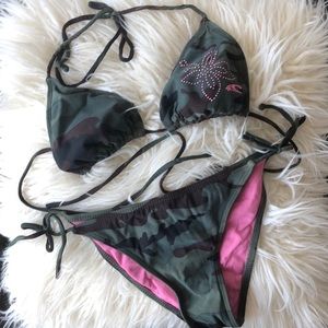 O’Neill Camo Rhinestone Bikini